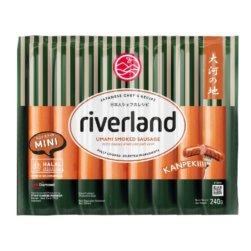 

Riverland Mini Umami Smoked Sausage 240gr