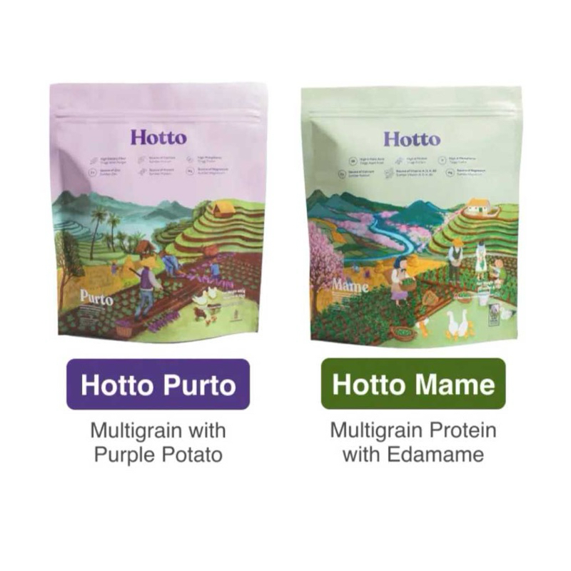 

NEW Hotto Purto Hotto Mame Multigrain 2 Pouch - Hotto Samarinda Hotto Kaltim