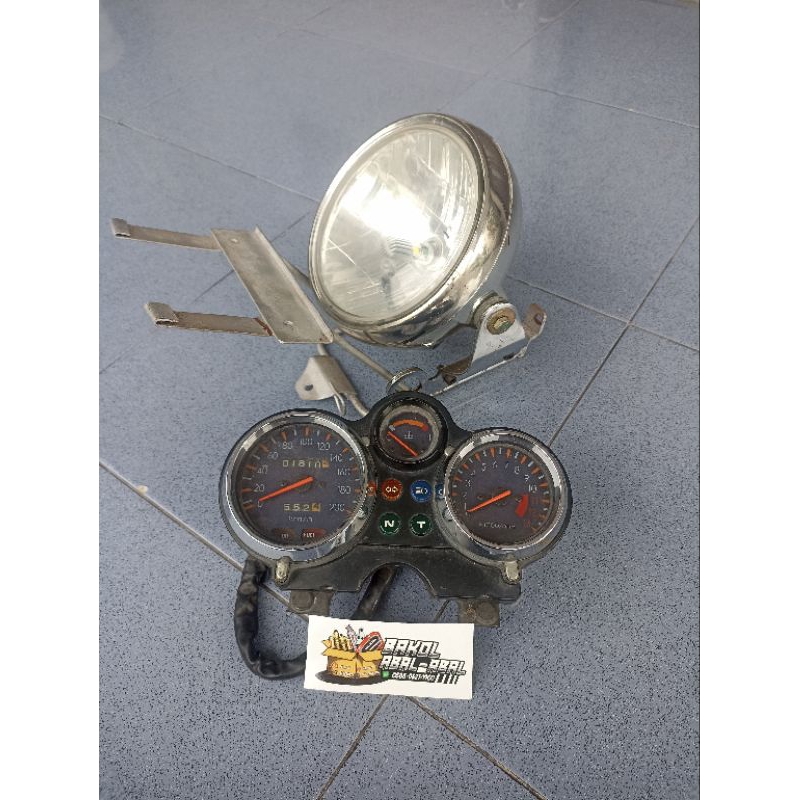 LAMPU DEPAN NINJA SS SET SPEDOMETER ORIGINAL COPOTAN 2011