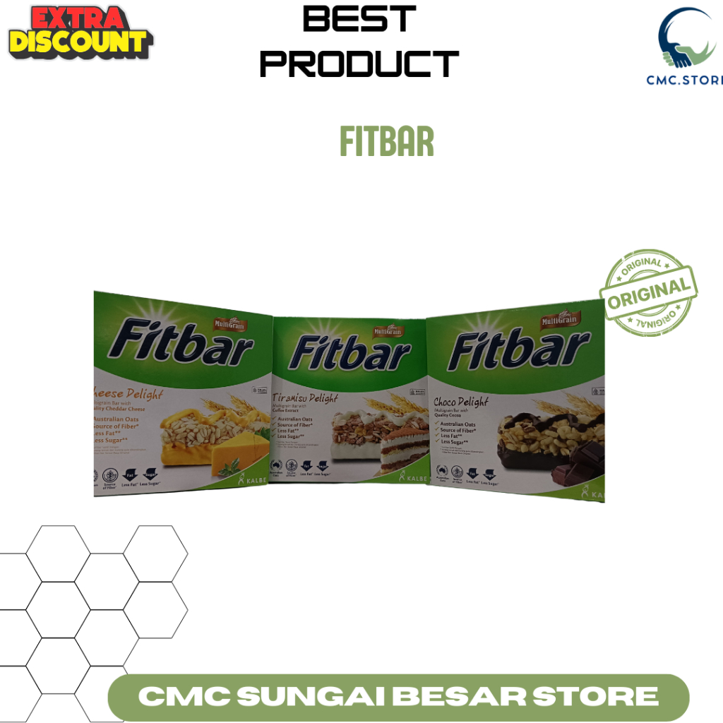 

Fitbar all varian Pelight MultiGrain Bar