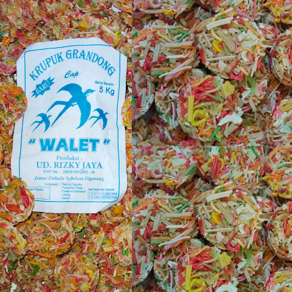 

[ 5 KG ] Kerupuk GRANDONG MENTAH