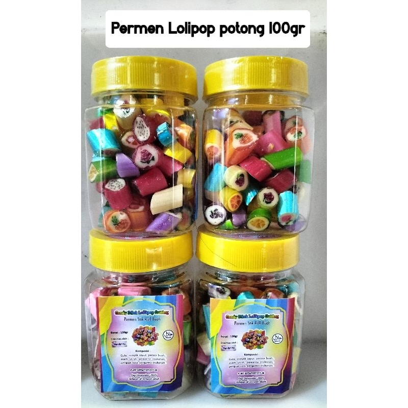 

Permen Stik Roll Potong Rasa Buah 100gr Camilan Manis Manja Terjangkau..