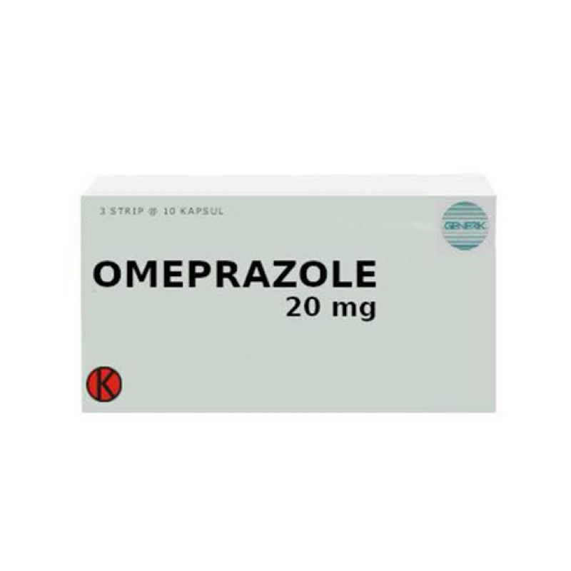 Omeprazole 20 Mg Strip 10 kapsul