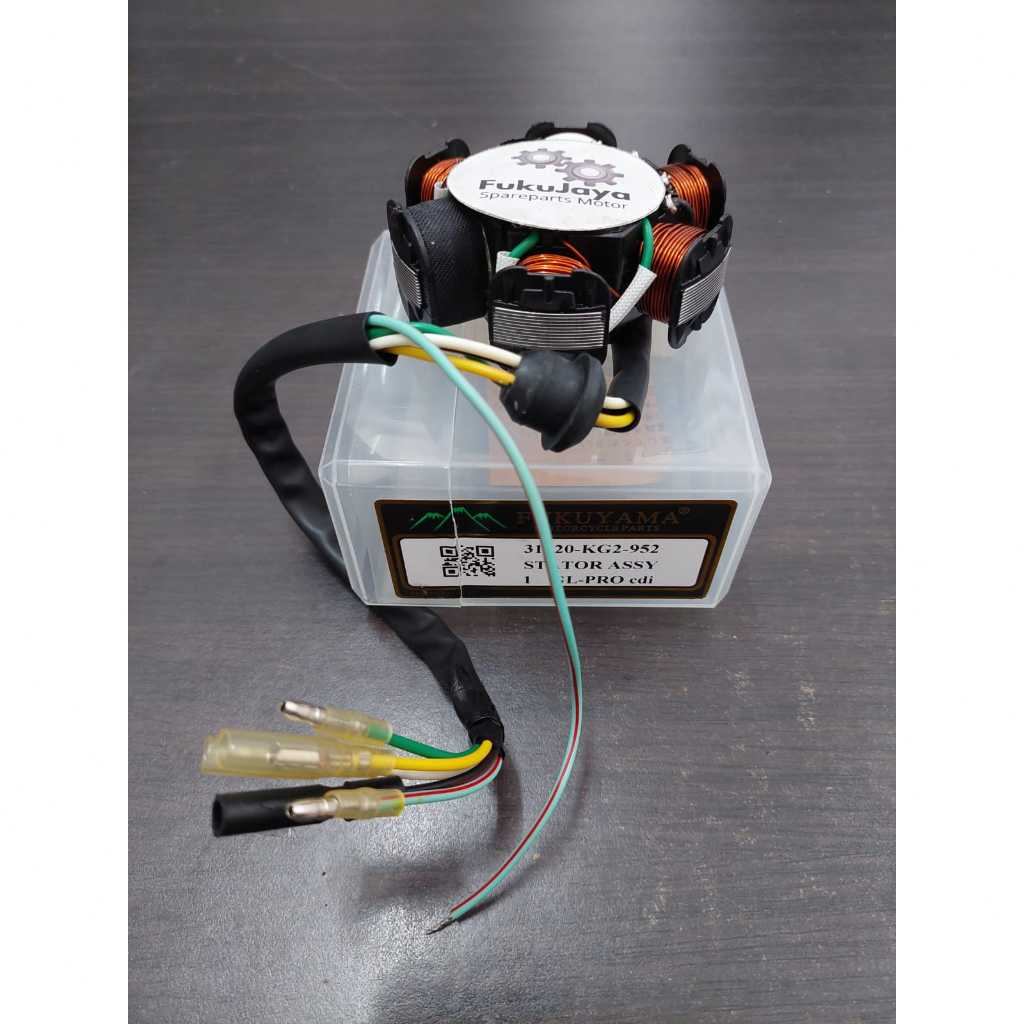 Fukuyama Stator Assy Comp 6 Spull Spul Spool Honda GL-Pro CDI GL Pro CDI (KG2-952) - Fukujaya Sparep