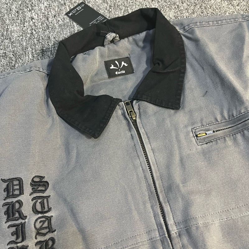 EXERLIE Detroit Jacket Ash Grey