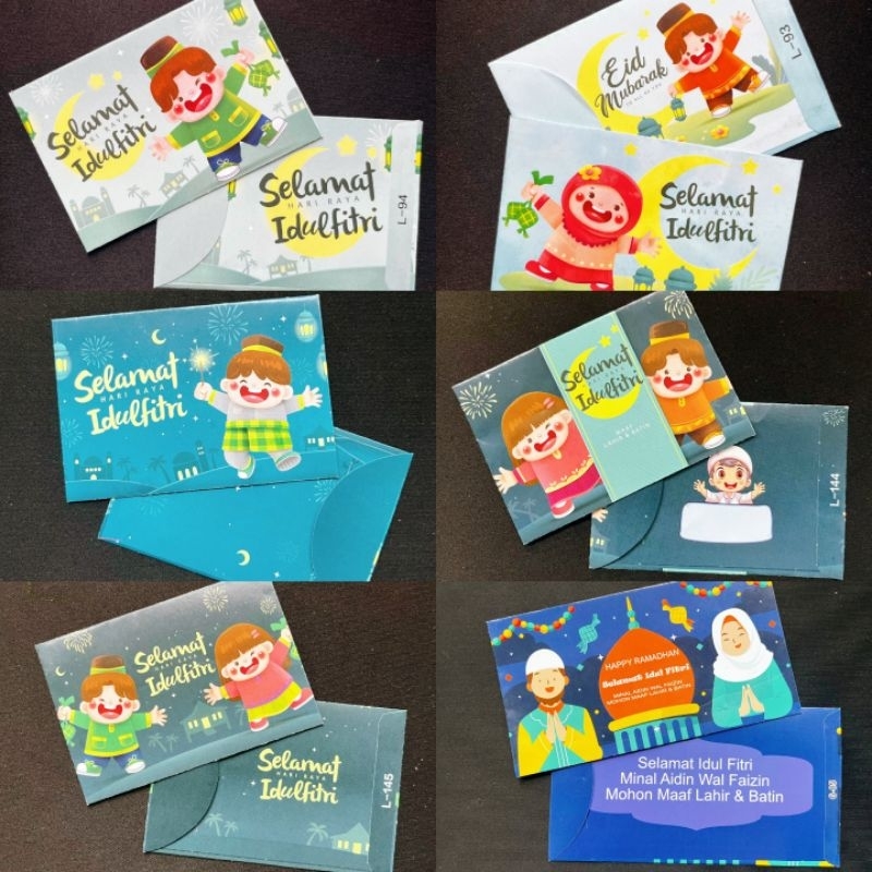 

AMPLOP LEBARAN - AMPLOP THR IDUL FITRI ANGPAU - MOTIF KARTUN AESTHETIC MURAH UNIK LUCU KARAKTER