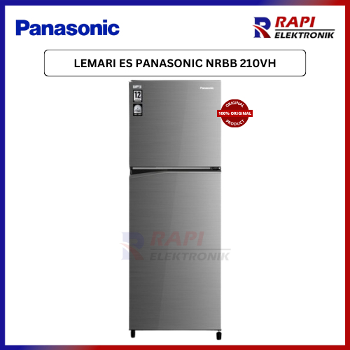 LEMARI ES PANASONIC NRBB 210VH / KULKAS 2 PINTU 210 L NRBB210VH