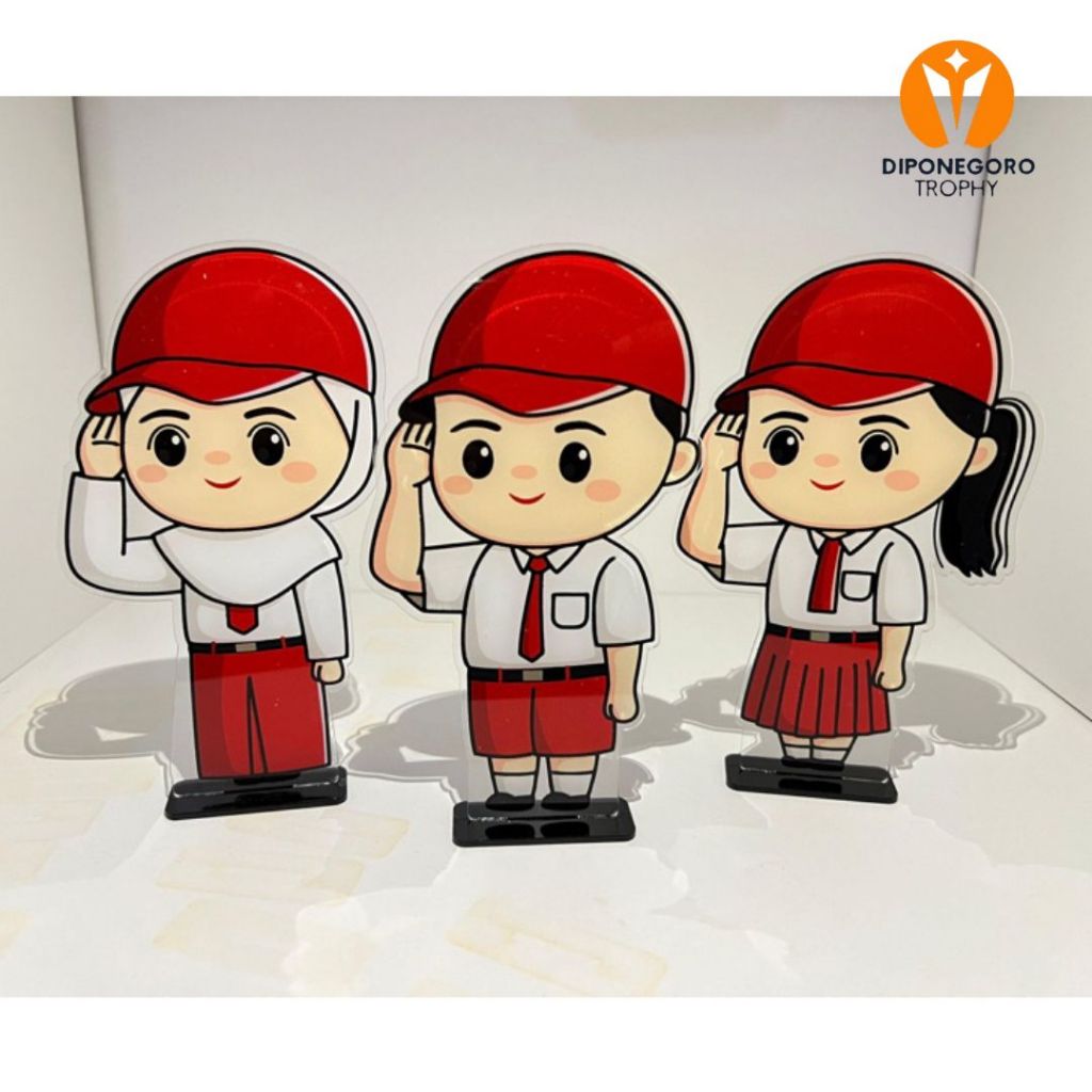 PIALA Akrilik Anak SD Piala Anak SD Piala wisuda SD custom Akrilik