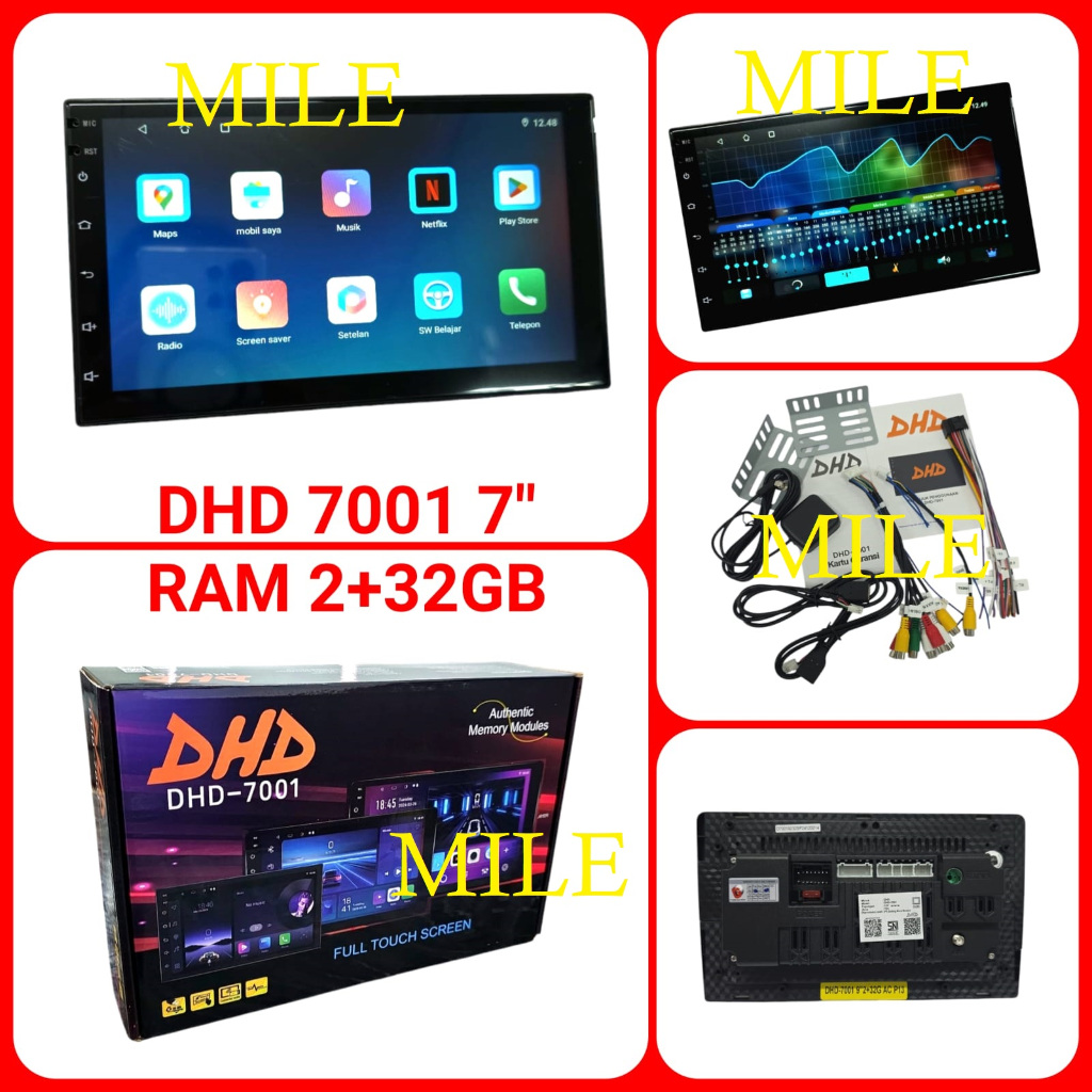 Head Unit Android Dhd-7001 7 Inch Ram 2+32GB