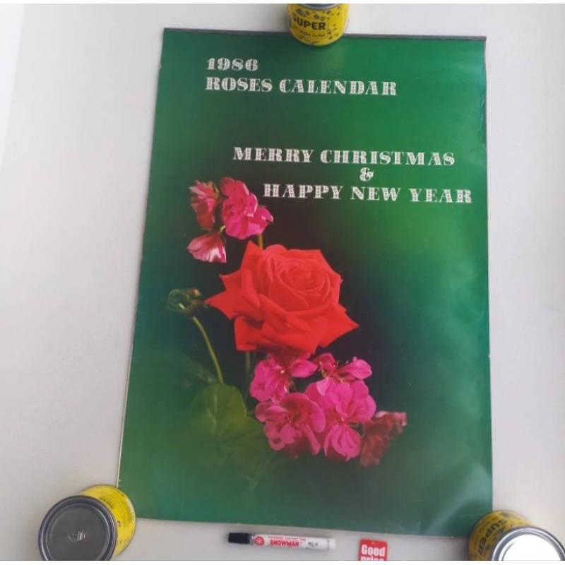 

Kalender 1986 gambar bunga mawar