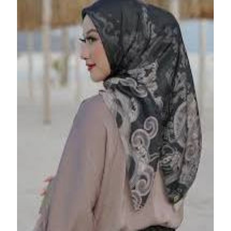 Buttonscarves Wave Black As Is New