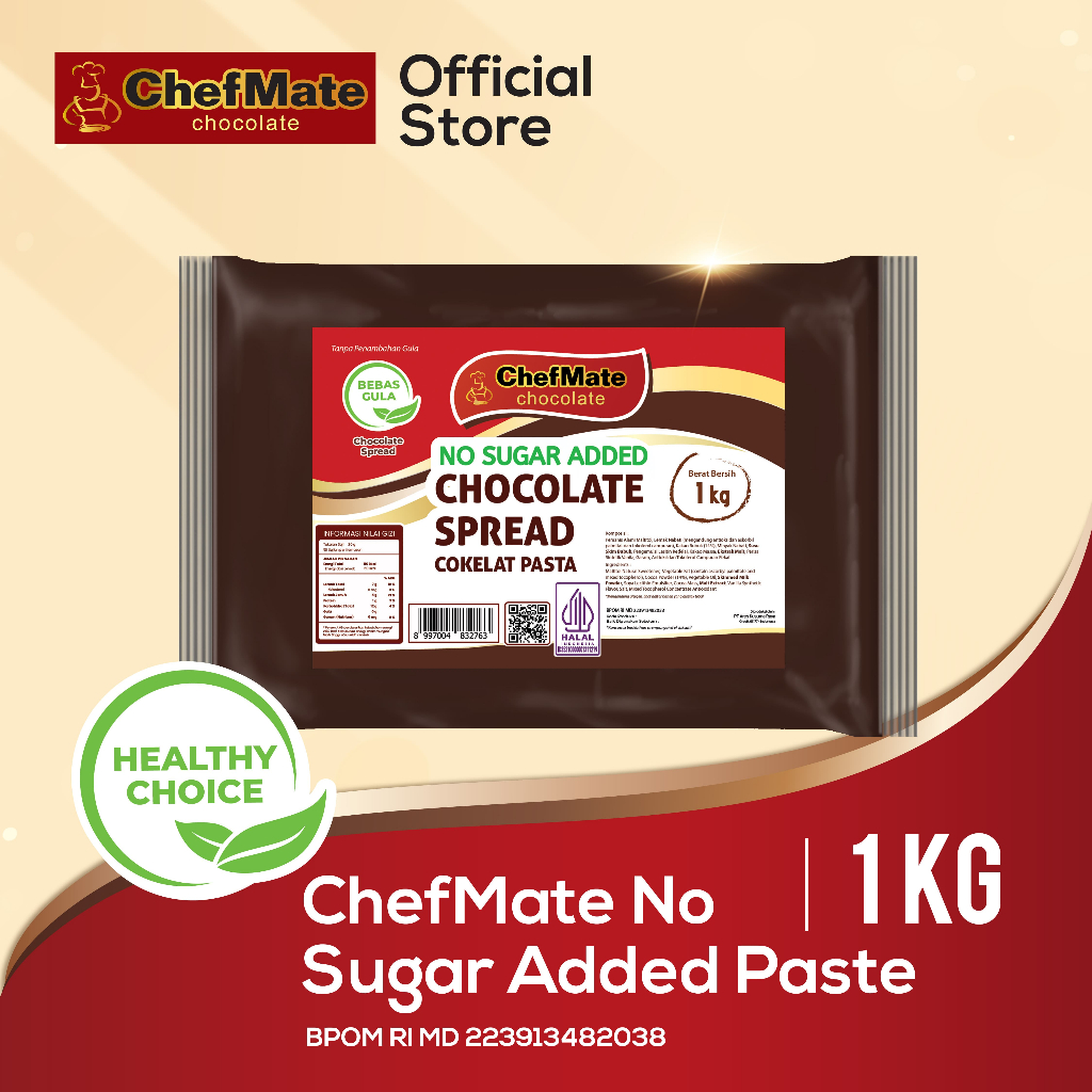 

CHEFMATE PASTA NO ADDED SUGAR 1 KG