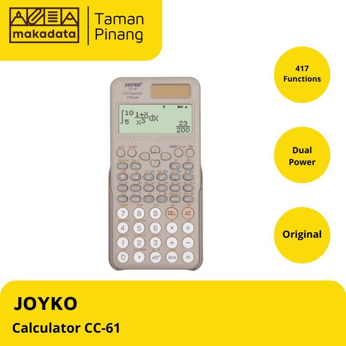 

JOYKO CALCULATOR / KALKULATOR JOYKO CC-61 (1 PCS)