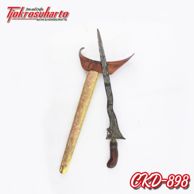 Keris dapur Nogo Siluman Jangkung Deder Putut Pamor Bendo Segodo