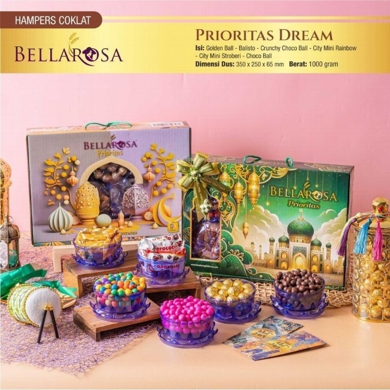 

Bellarosa Prioritas Dream / Paket Lebaran Bellarosa Permen