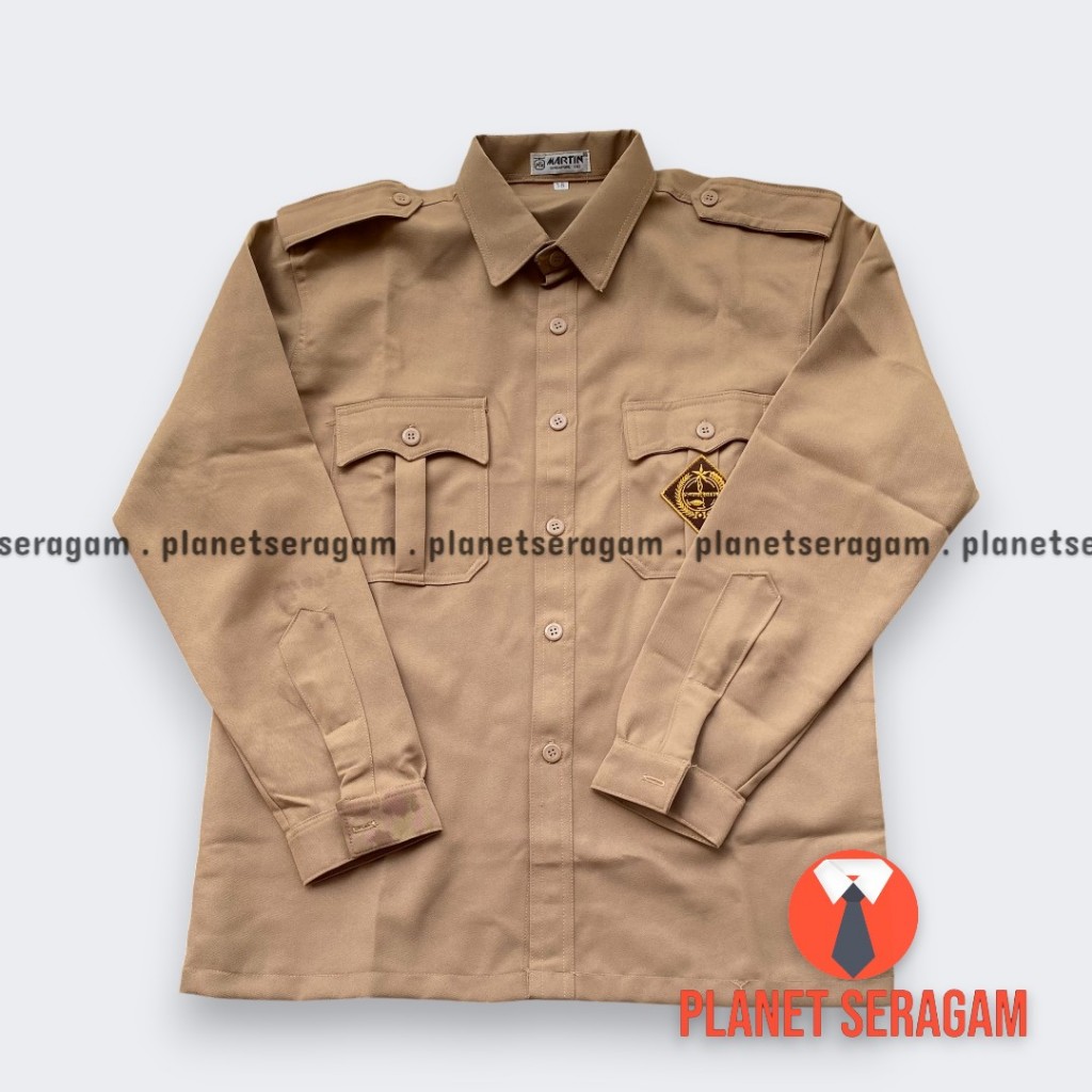 BAJU PRAMUKA NASIONAL BAHAN RAPILO SMP SMA PEMBINA