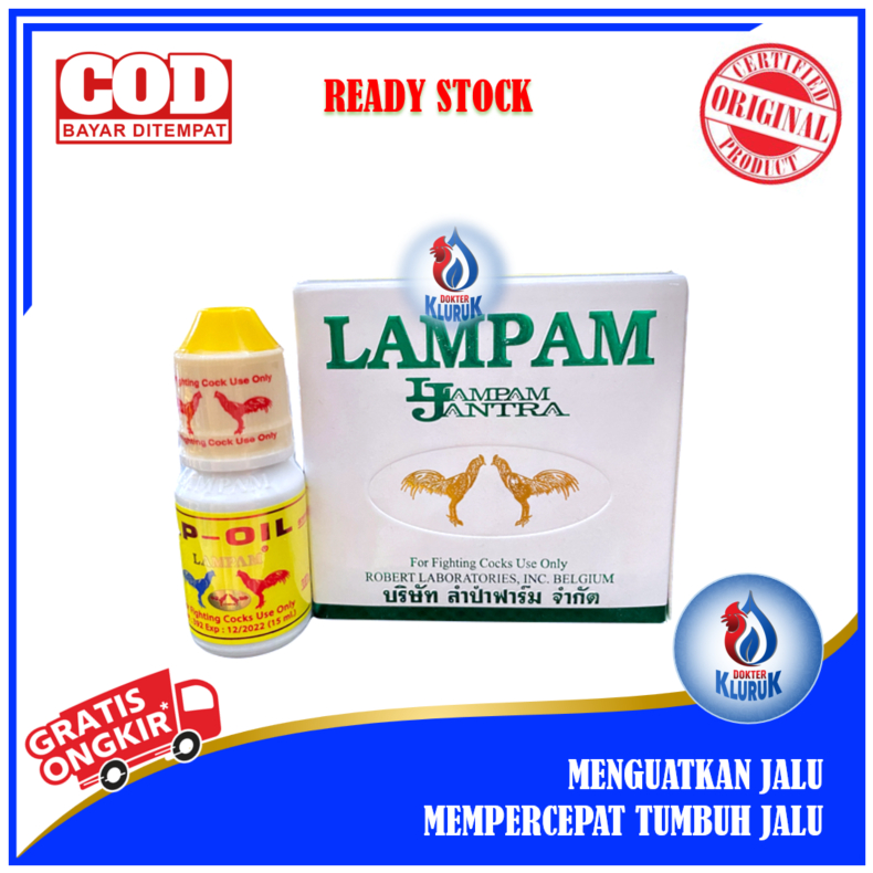 Lampam LP Oil Minyak Pengeras Penguat Jalu / Taji / Paruh / Pacok