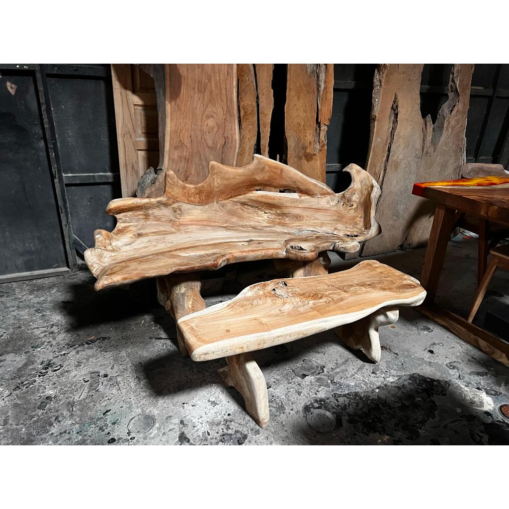 READY STOCK MEJA KAYU JATI meja tamu meja akar meja kayu jati meja antik