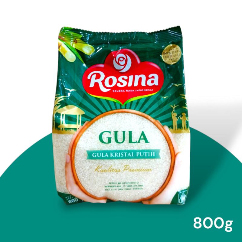 

Rosina Gula Pasir 800g Gula Kristal Putih