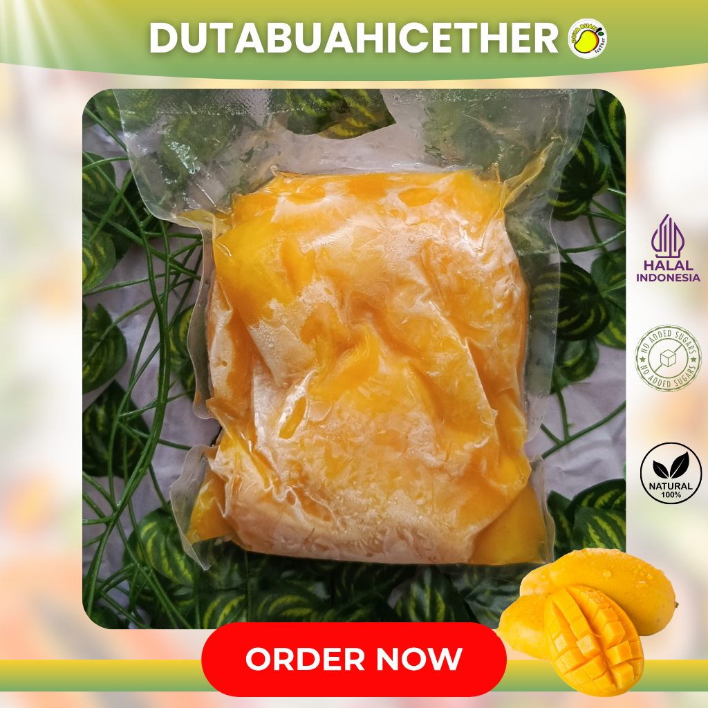 

Mangga Harum manis Frozen Buah Beku Siap Konsumsi untuk Smoothie atau Topping | Bandung | Duta Buah Icether