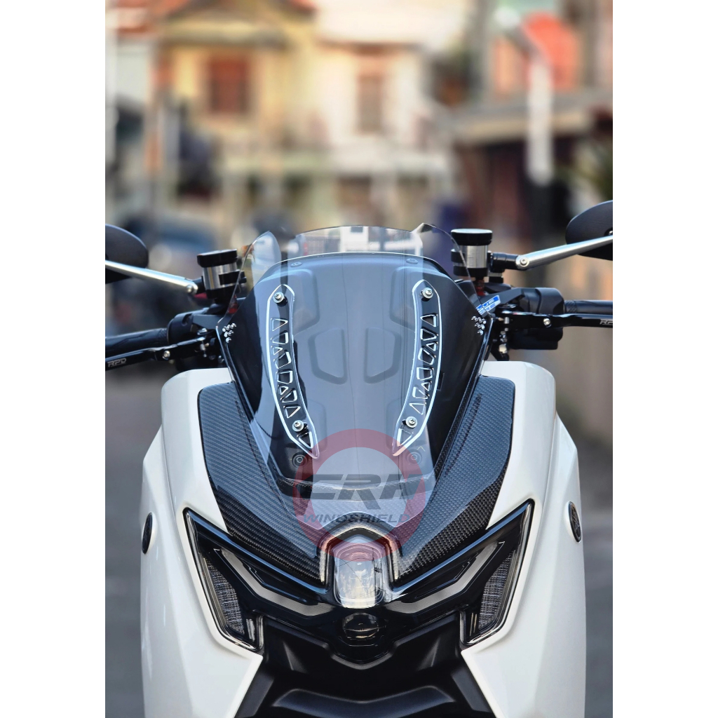 Windshield Yamaha Nmax Turbo | Nmax Neo | visor Neo s | Garnis Mirror 2 Layer |Windshield Nmax Turbo