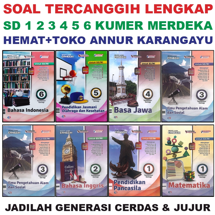 Beyic Lks Lengkap 1 2 3 4 5 6 SD TerCanggih Berkah Kelas 1 2 3 4 5 6 A B SOAL CANGGIH BERKAH 2025 Ku