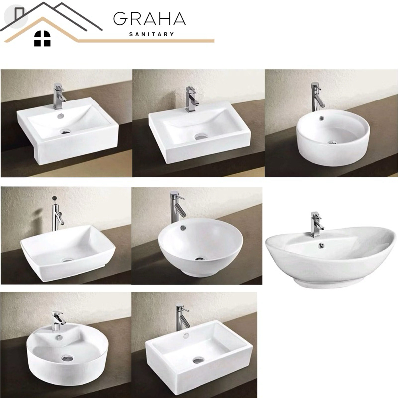 Wastafel Cuci Tangan Keramik Artistik