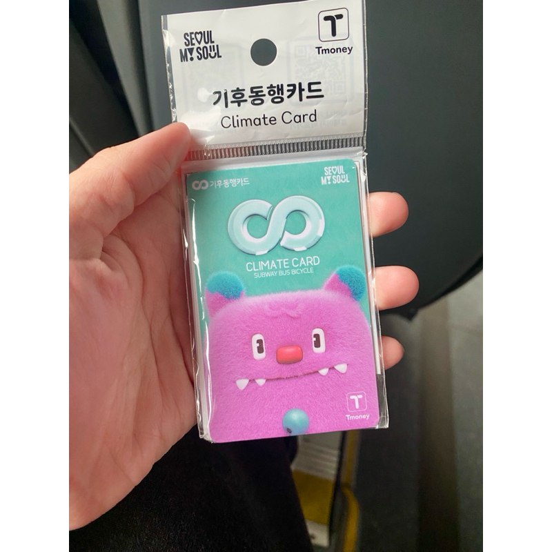 Climate Card, ez T money korea