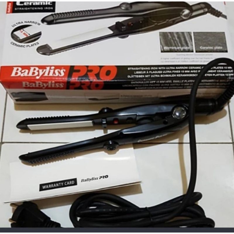 Babyliss Pro  Original Catok 2in1Rambut Lurus & Curly Keramik -Ceramic Pulse