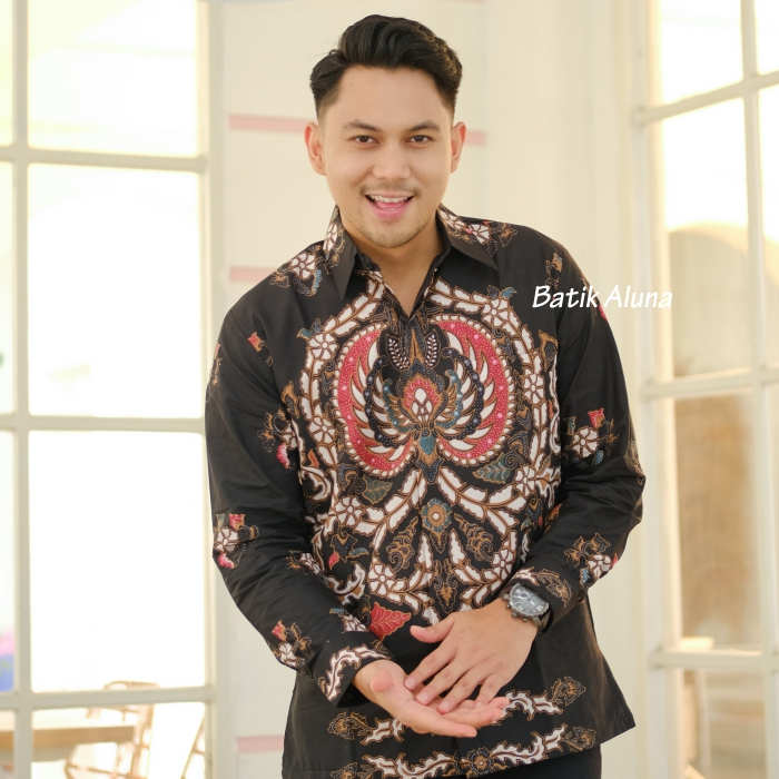 Batik Aluna Kemeja Pria Lengan Panjang PCW 007