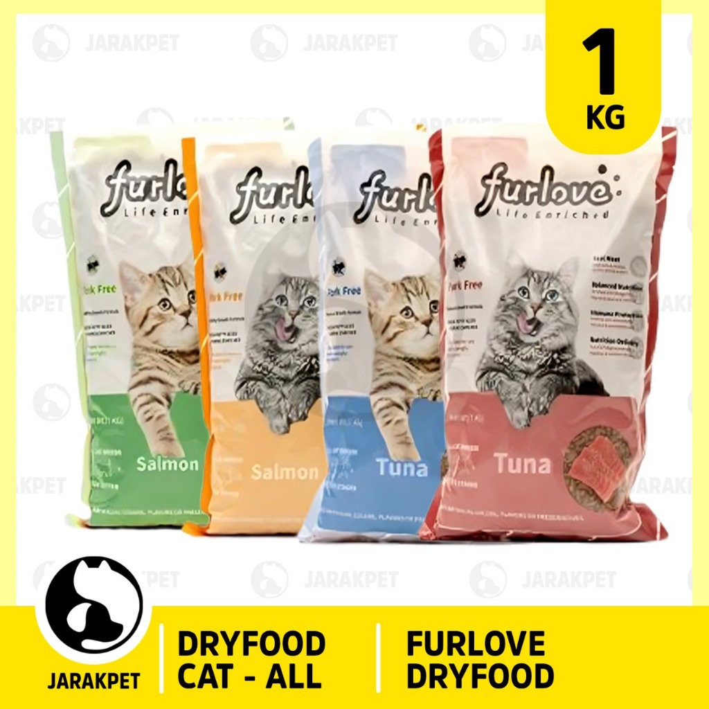 Furlove dryfood 1kg - Furlove dry food 1 Kg - Furlove Adult tuna 1kg - Furlove Adult Salmon 1kg - Fu