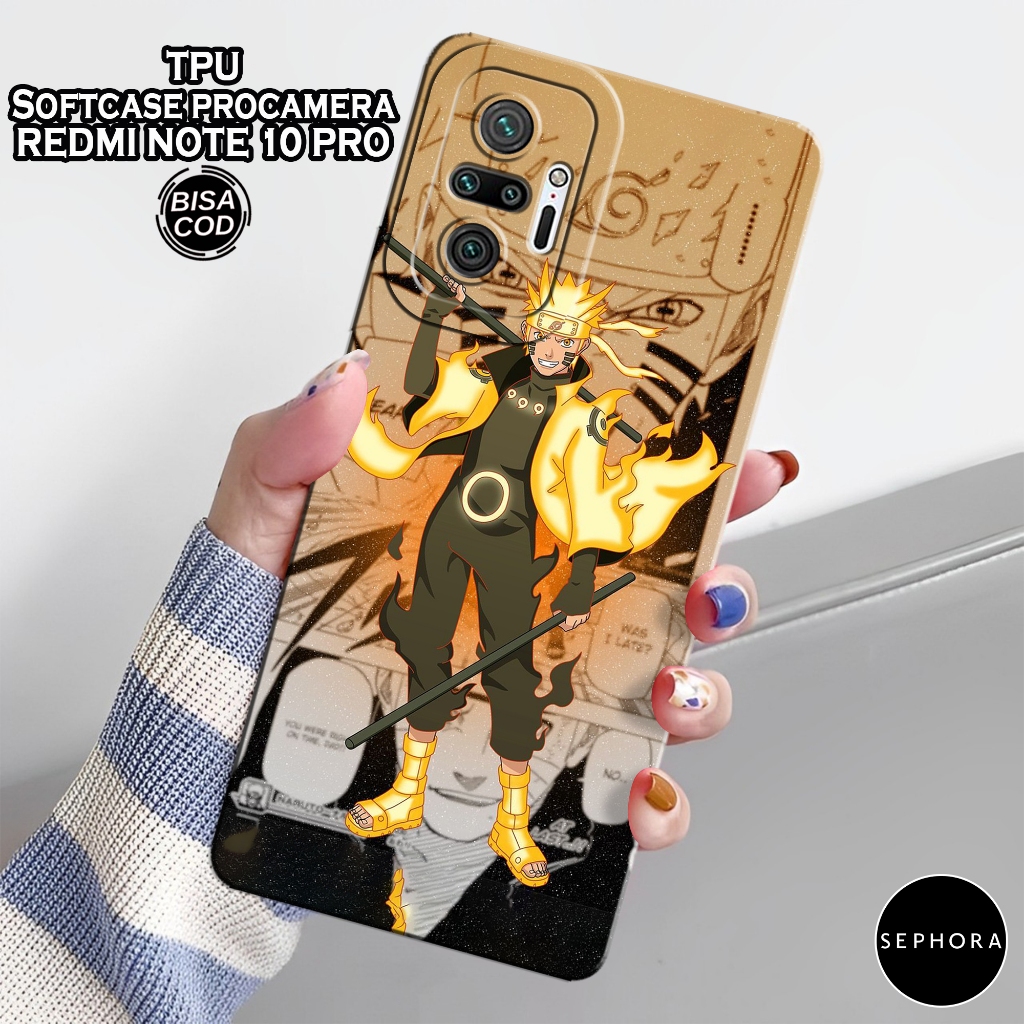 Case Xiaomi Redmi Note 10 Pro - Fashion Case Anime - Softcase Xiaomi Redmi Note 10 Pro - Case Pro Ca