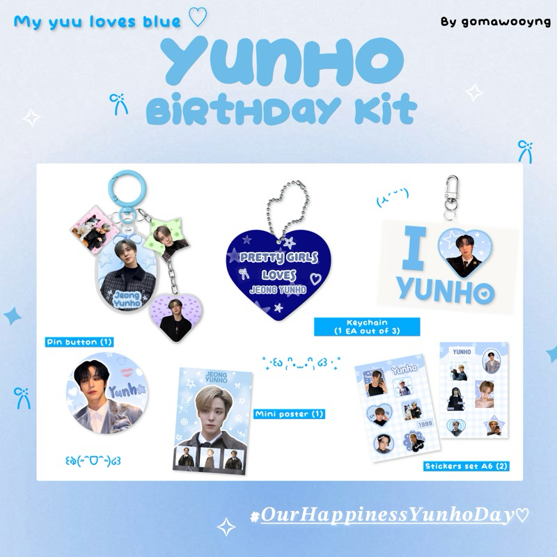 ☆ gomawooyng ☆ PELUNASAN YUNHO BIRTHDAY KIT