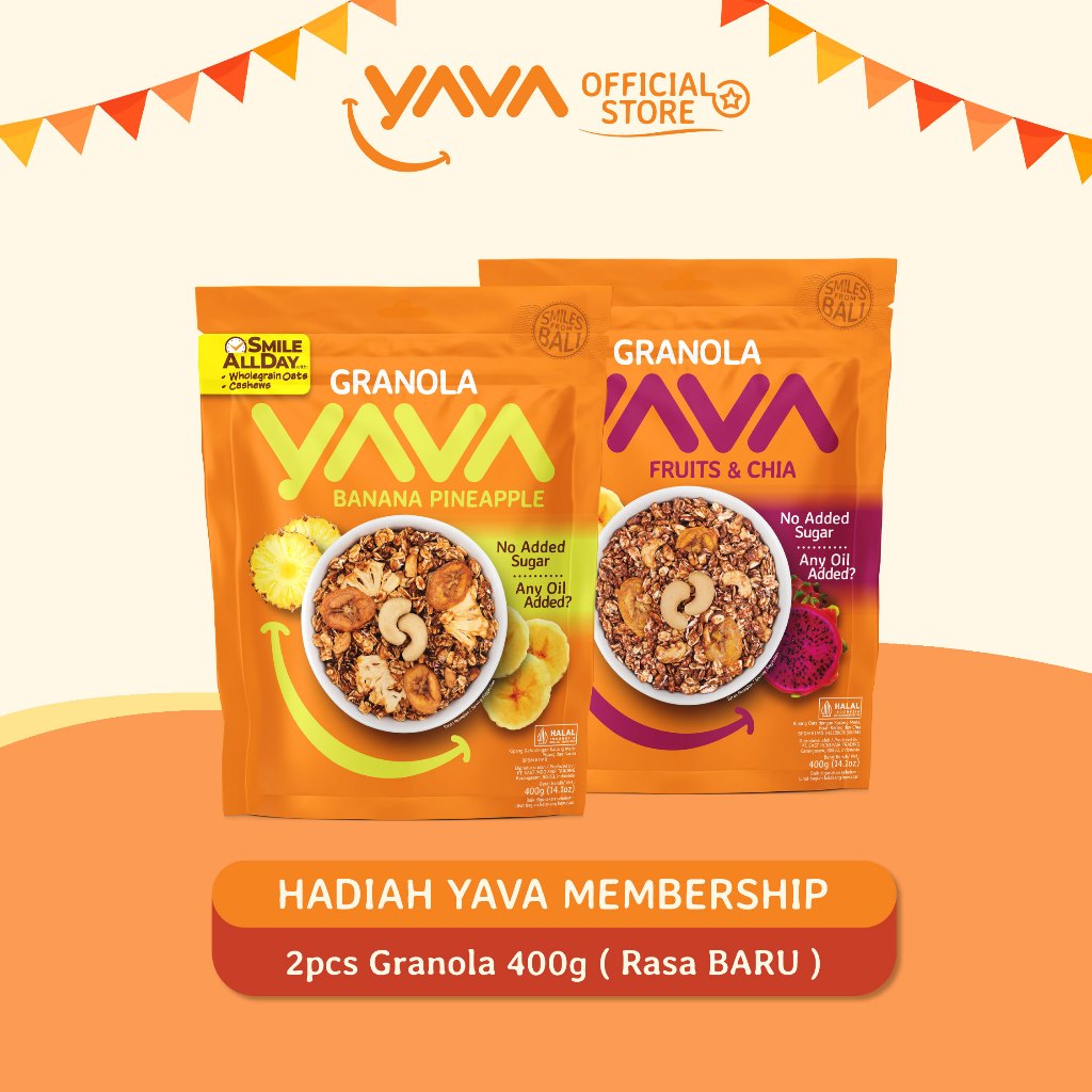 

YAVA Hadiah Membership ( Granola BARU )