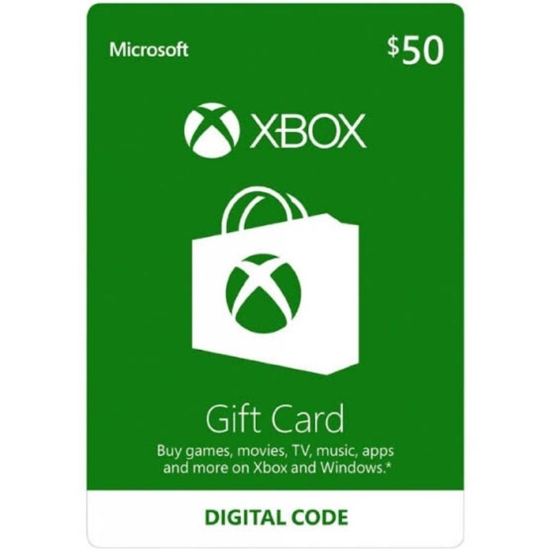 Xbox Gift Card USD ($50, $100)