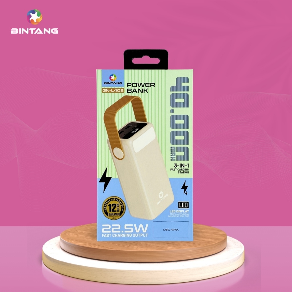 POWER BANK 40000 MAH BT 22.5 W