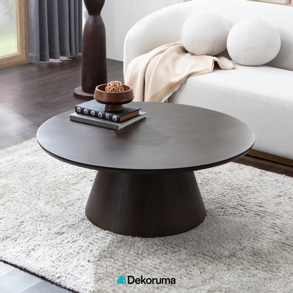 Dekoruma HAGI Meja Ruang Tamu / Coffee Table - Walnut