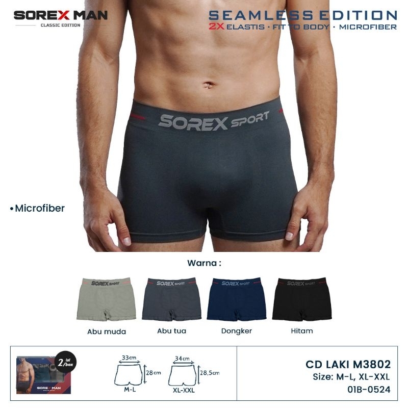 Boxer Sport Sorex Man seamless 3802 / 3804