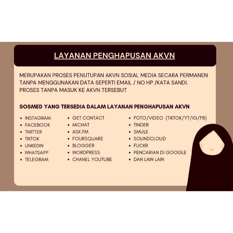 Hapus Akun Non Id