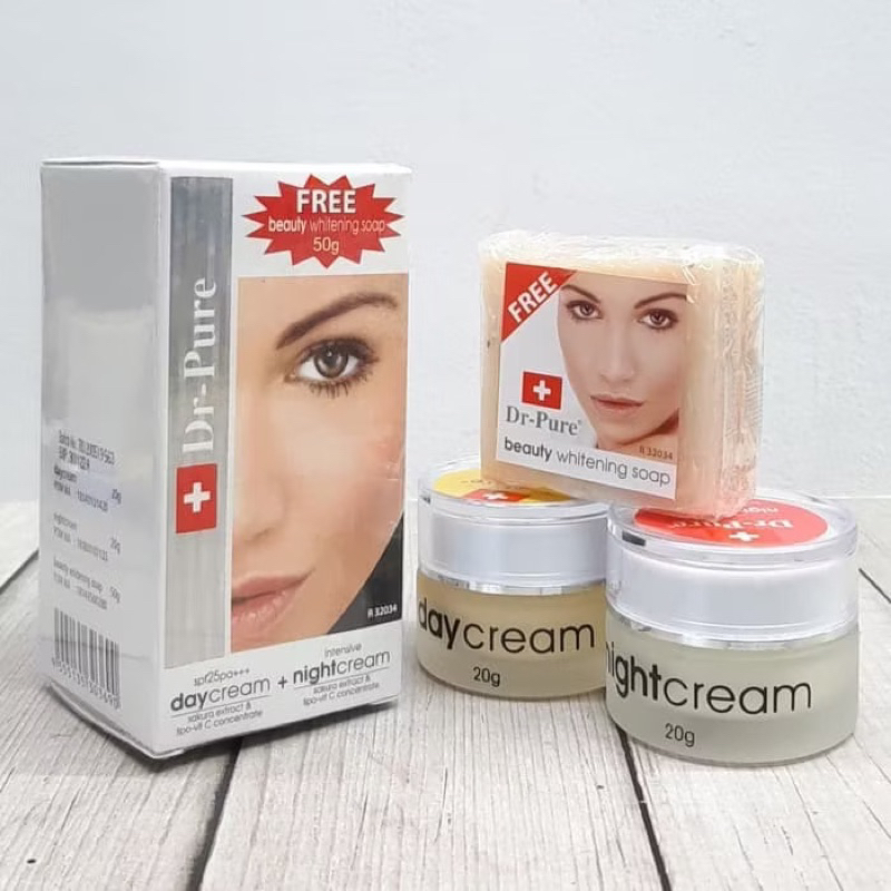 Dr Pure Cream siang malam / Cream wajah dr pure siang malam