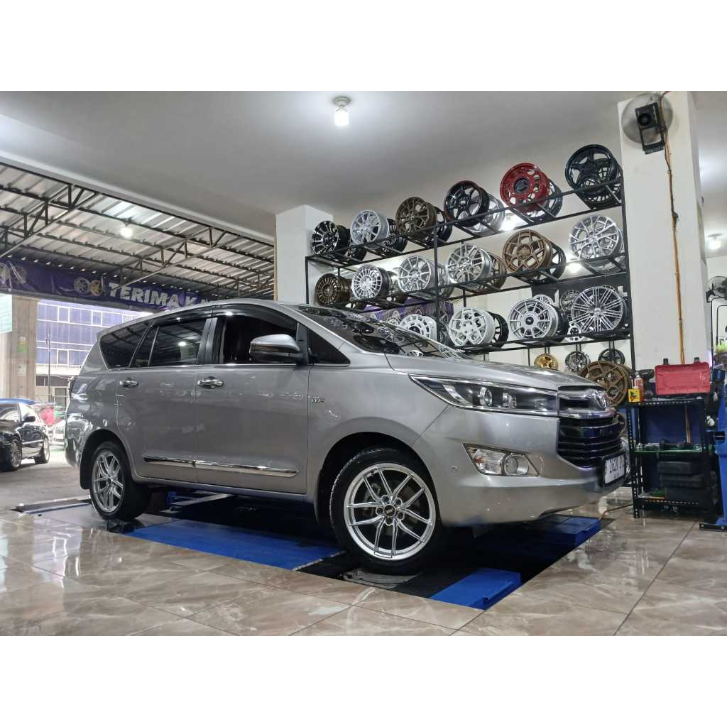 PAKET VELG PLUS BAN ACCELERA 225 50 R18 UNTUK MOBIL INOVA USE VELG HSR HAKONE RING 18