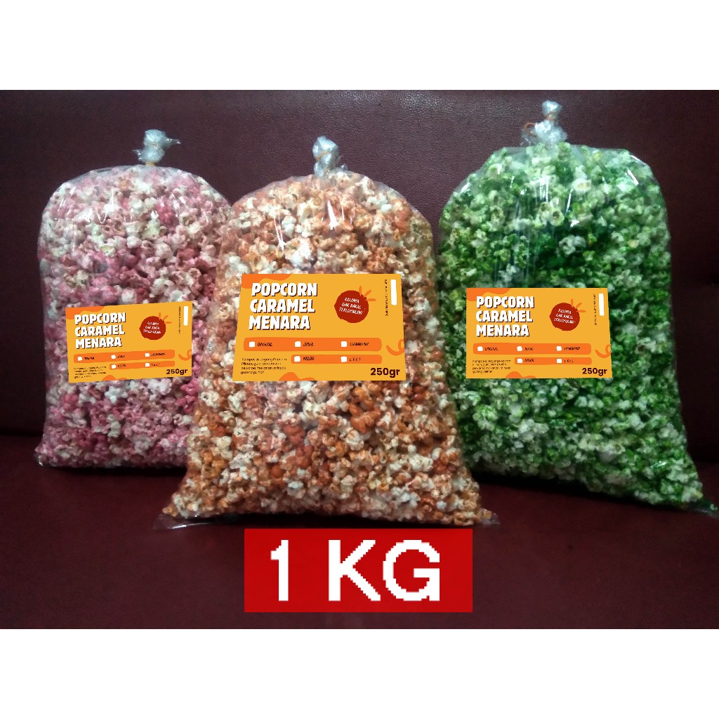 

POPCORN Karamel Menara 1 Kiloan