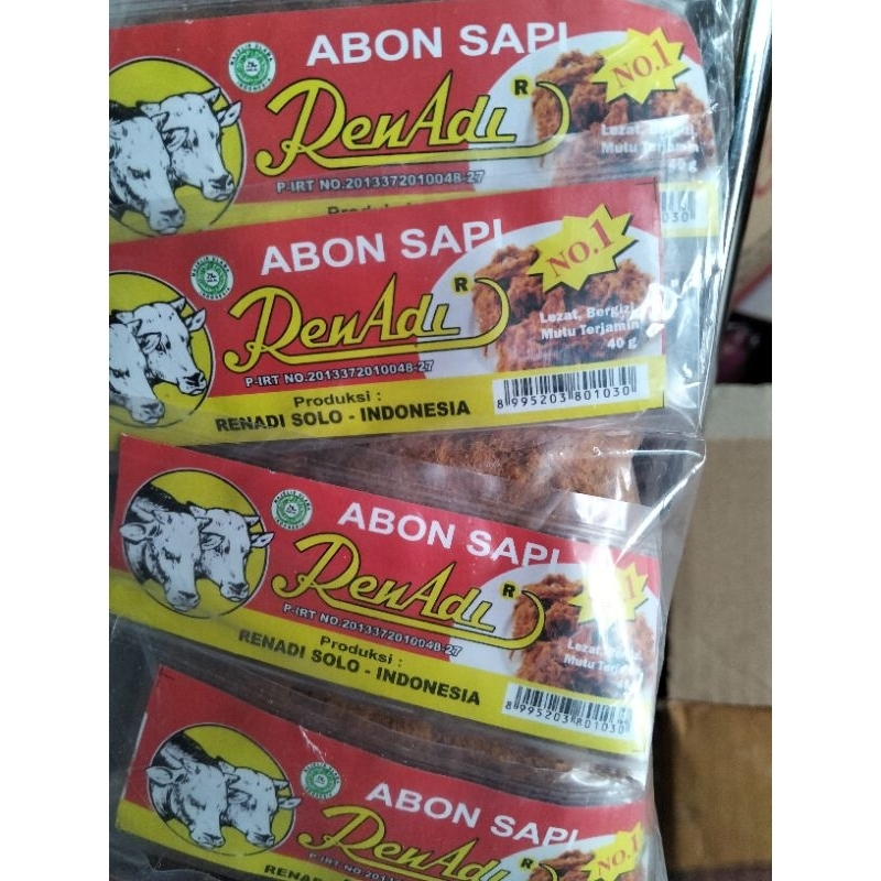 

ABON SAPI ASLI SOLO 1PAK ISI 10@40GRAM