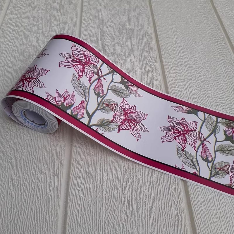 List Border Bunga Fanta List Border Stiker 10m Wall Border 10cm x 10m List Border Motif Bunga List B