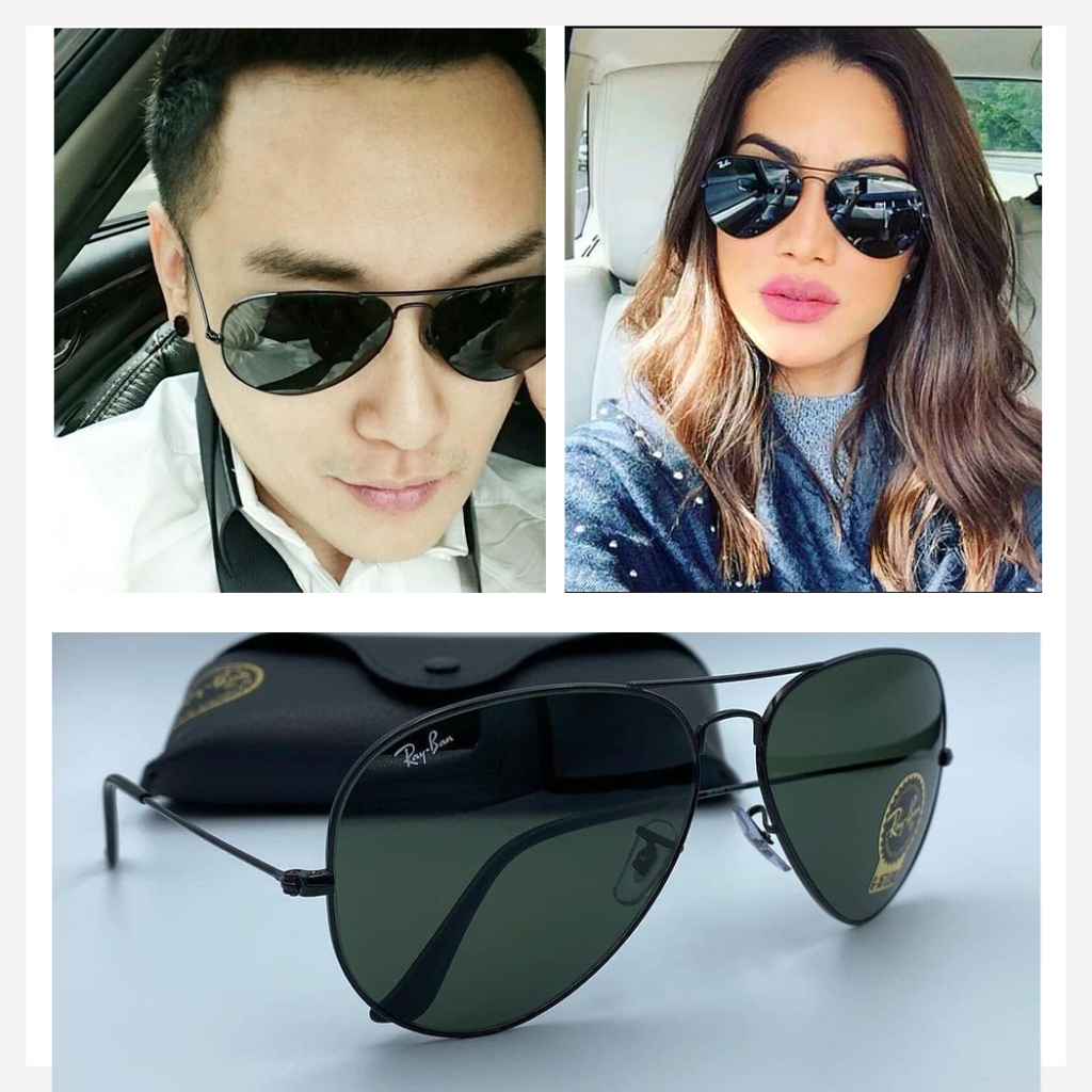 Kacamata Aviators 3026 Gaya Pilot Pria Wanita