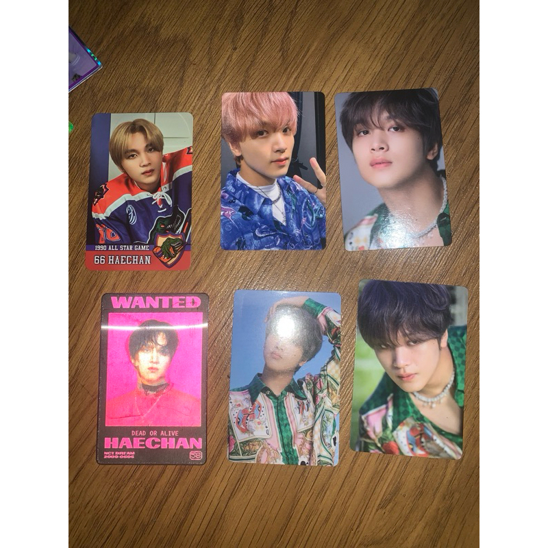 photocard haechan official, photocard nct