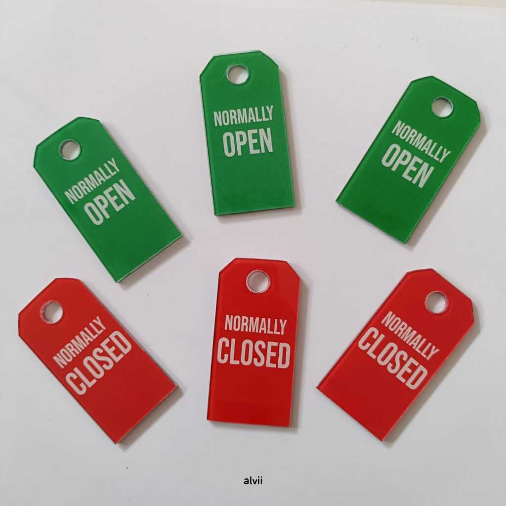 

AKRILIK, PAPAN INFORMASI - OPEN & CLOSED, CUSTOM, FREE DESAIN ( A 564 )