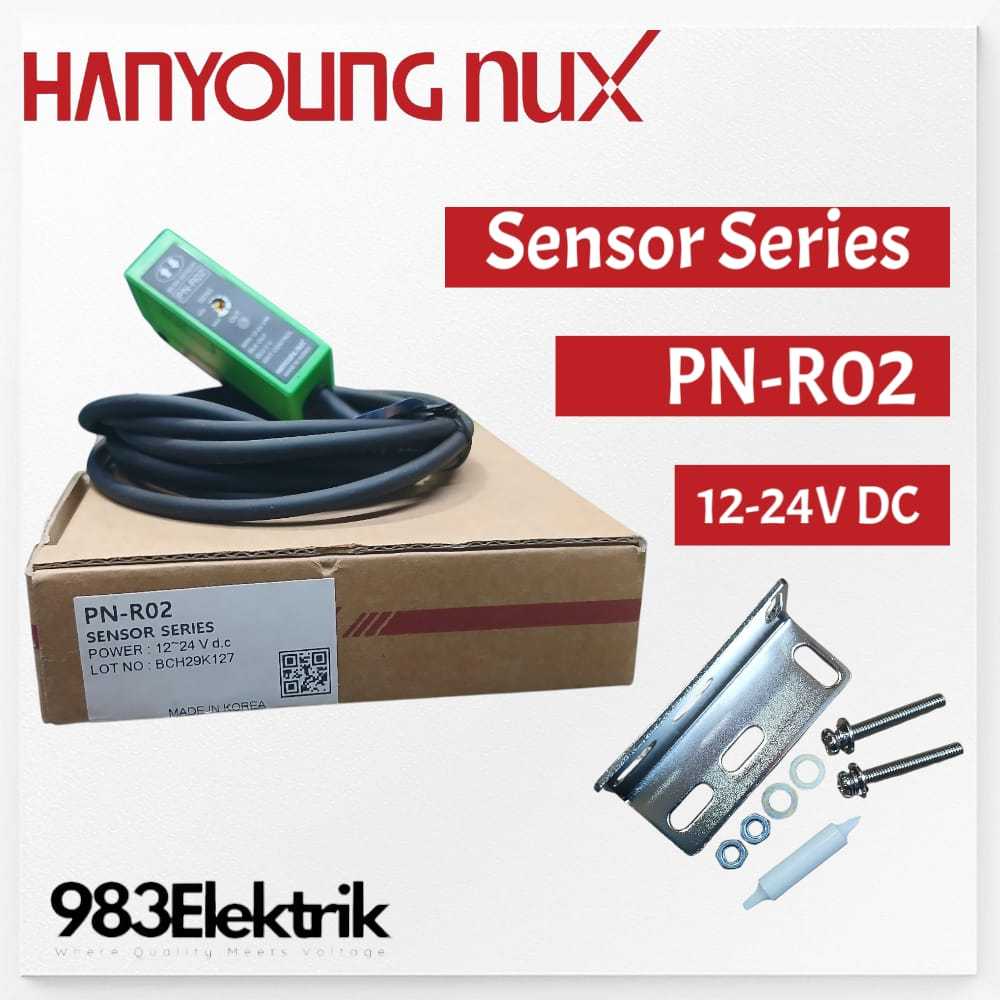 PN-R02 Sensor Series 12-24V DC Hanyoung Nux