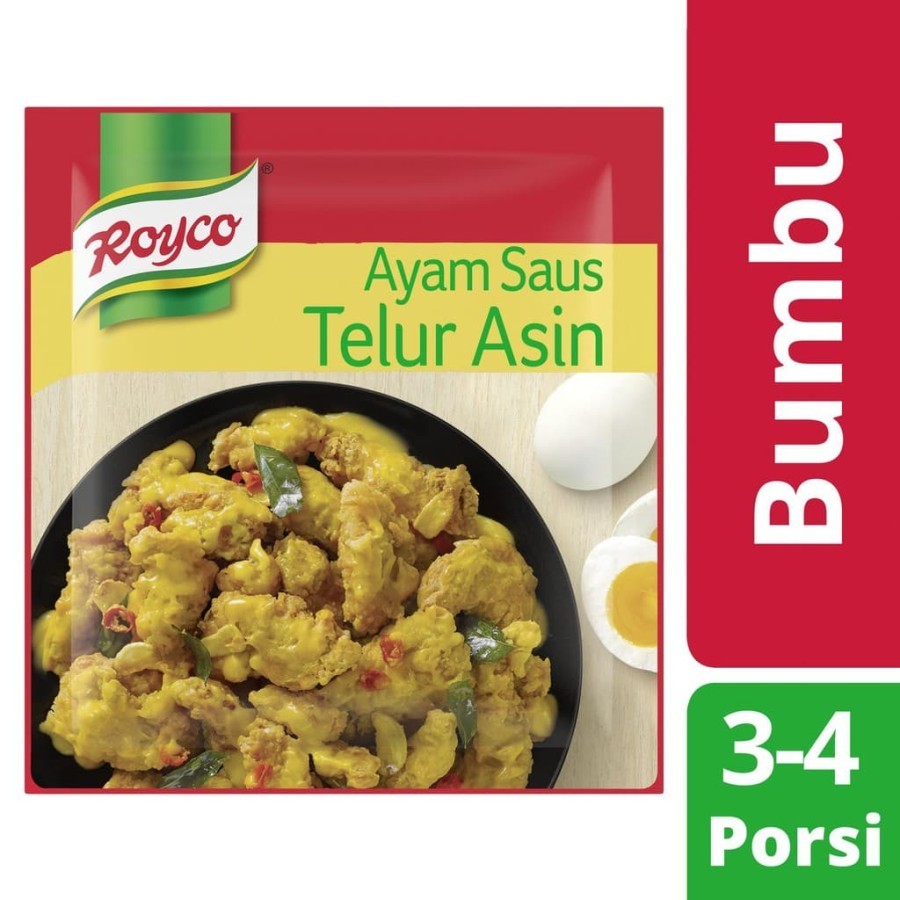 

Royco Bumbu Siap Pakai Ayam Saus Telur Asin Untuk 3-4 Porsi