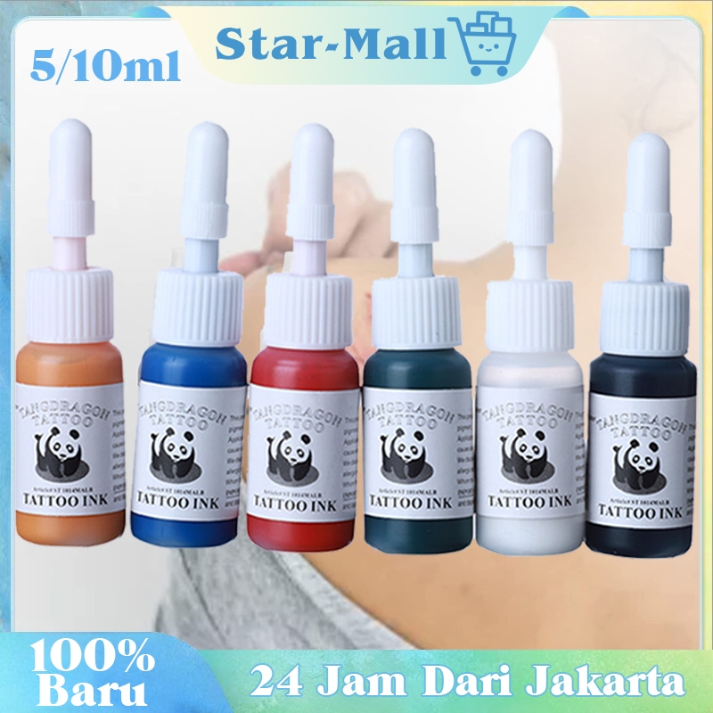 Tinta Tattoo Tatto Ink Set Original 5/30ml 6pcs